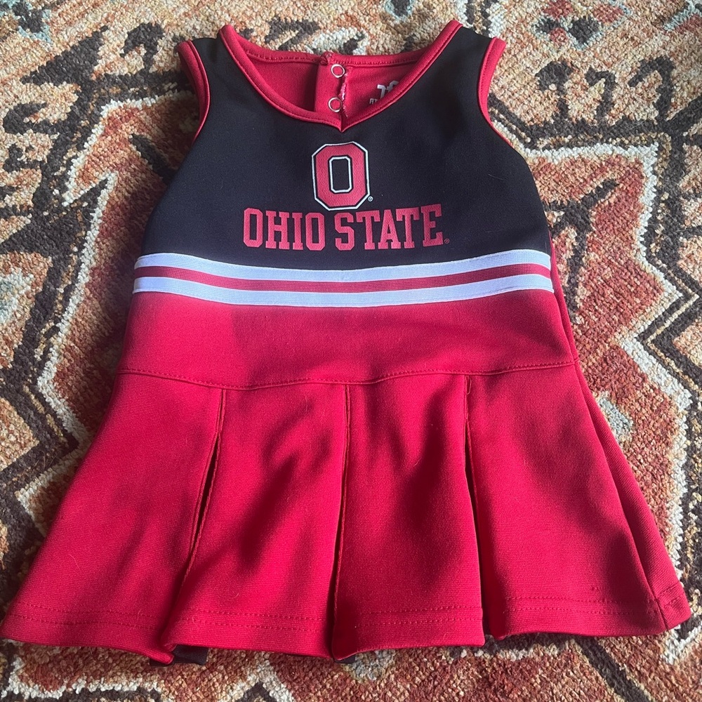 Ohio State Dress/ Cheer outfit